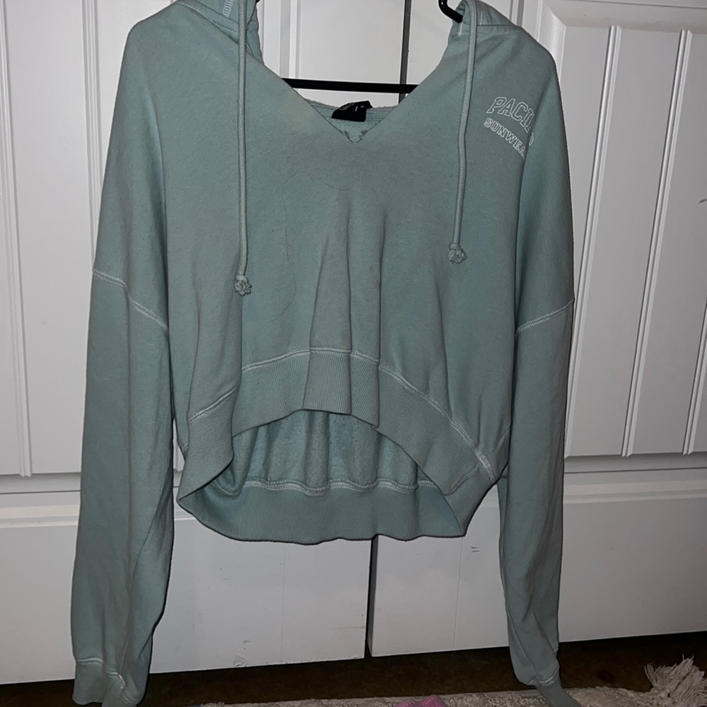 pacific sunwear crop hoodie